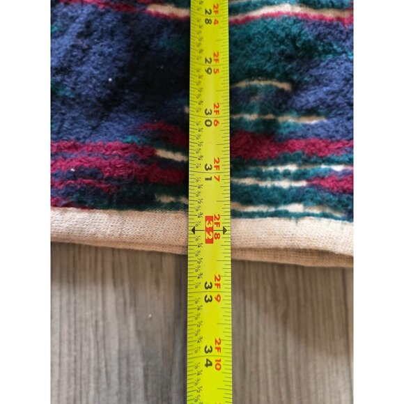 Lucky Brand Womens Open Front Cardigan Sweater L Aztec Multicolor Duster - Picture 5 of 6